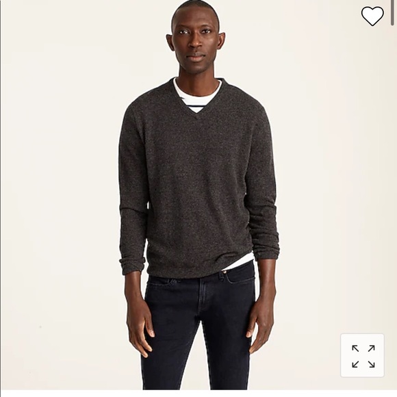 J. Crew | Sweaters | J Crew Mens Cotton Cashmere V Neck Sweater | Poshmark
